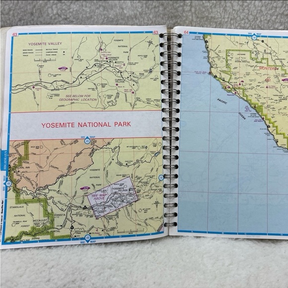 Thomas Bros Maps California Road Atlas & drivers guide 11" 1995 book - Picture 12 of 12